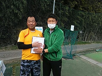 03/26(土) 男子ダブルス オープン 優勝＜インスピリッツテニスクラブ＞