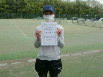 04/20(水) 女子シングルスオープン優勝＜インスピリッツテニスクラブ＞