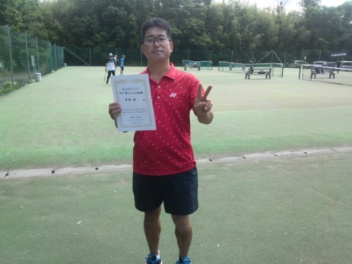 05/22(日) 男子シングルス初級優勝＜インスピリッツテニスクラブ＞